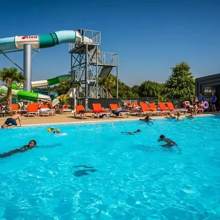 Zecamping 4 Etoiles - Parc Aqua - A 1 Km - Dog Friendly - Mh Tv Plancha Кемпинг Сен-Мишель-Шеф-Шеф
